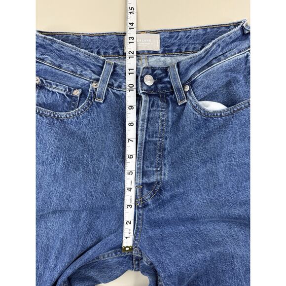 Everlane The Curvy 90s Cheeky Straight Jean Women's 28 Organic Cotton High Rise - Picture 6 of 13